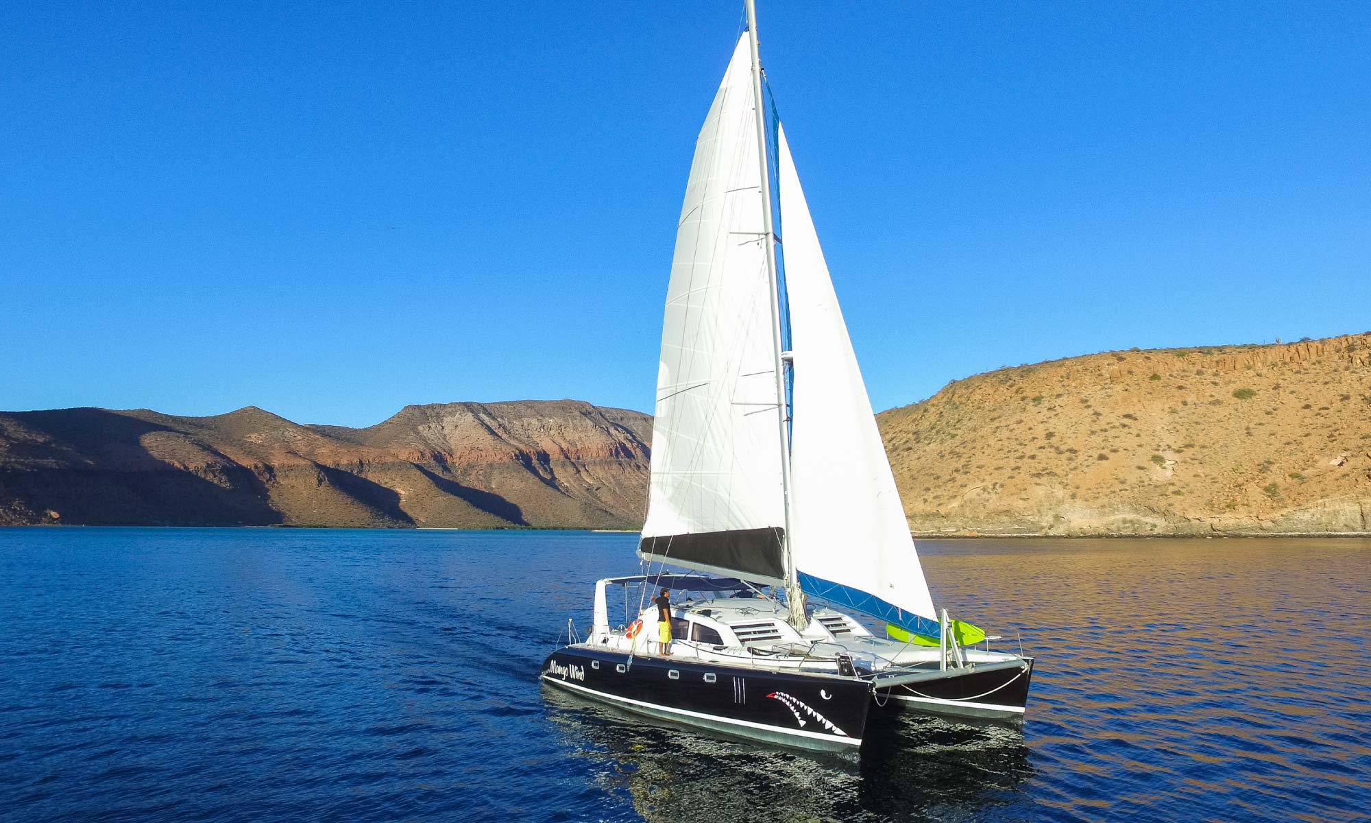 Mango Wind Sailing charters sea of Cortez.